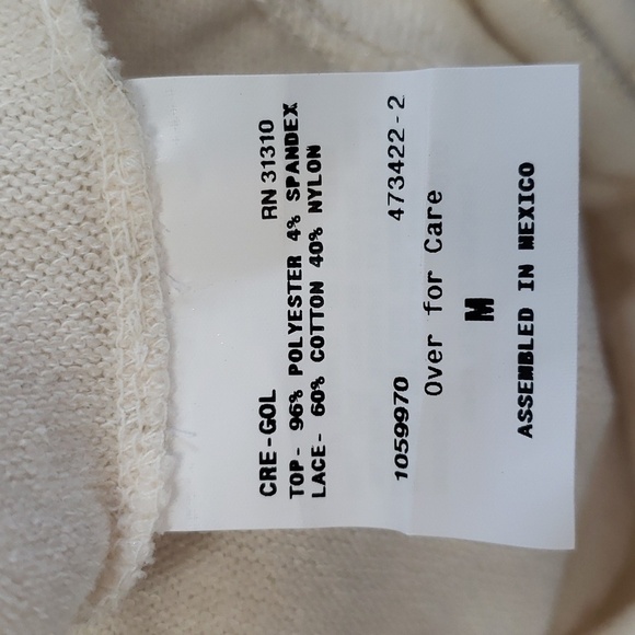 A.Byer NWT Lightweight Sweater Cap Sleeve Metallic Zebra Print Top, Medium - Picture 7 of 7